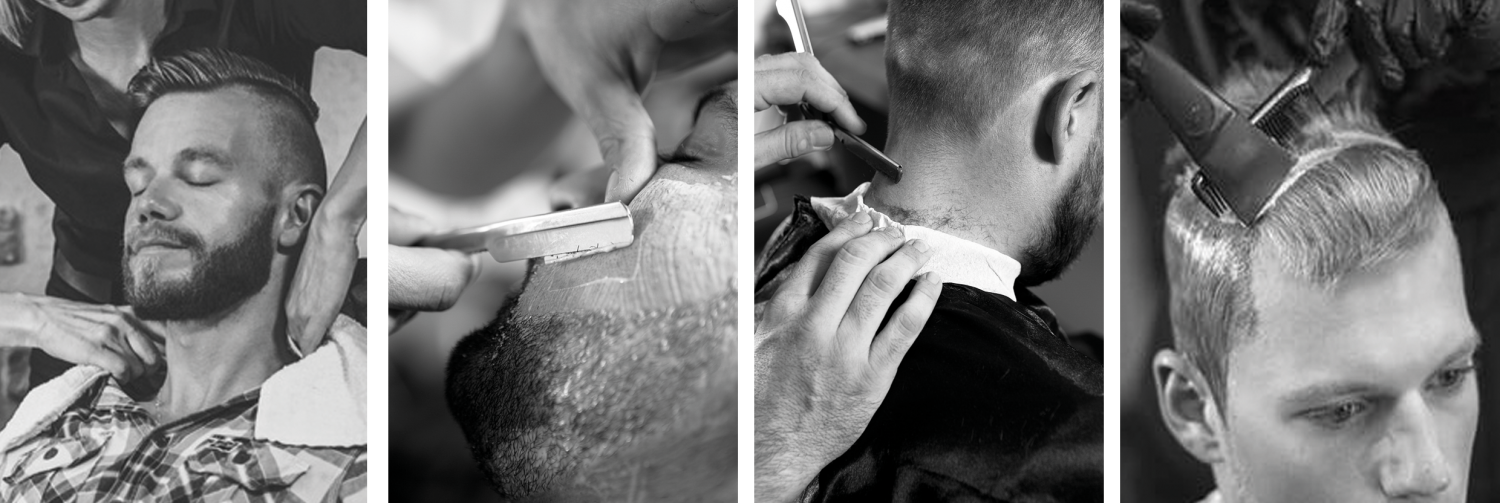 Herrenfriseur - Schritte zur guten Frisur und Rasur bei Männern