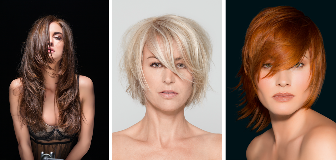 Referenzen im Haarschnitt - Schneidetechnik mit Calligraph