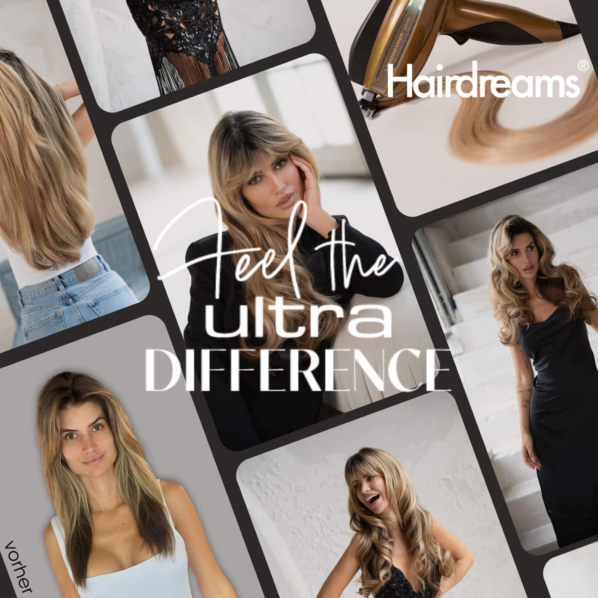 Hairdreams Friseur Haarverlängerung und Extensions