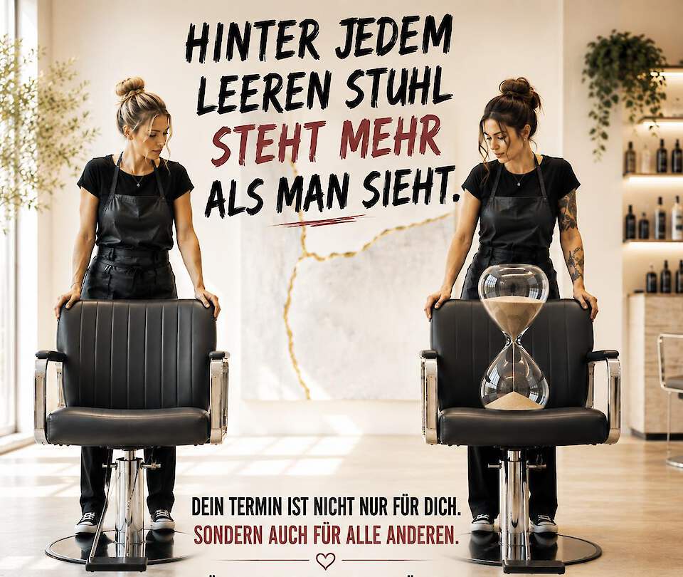 Vier Kundinnen. Zwölf verlorene Arbeitsstunden. Warum Terminabsagen mehr Folgen haben, als viele denken.